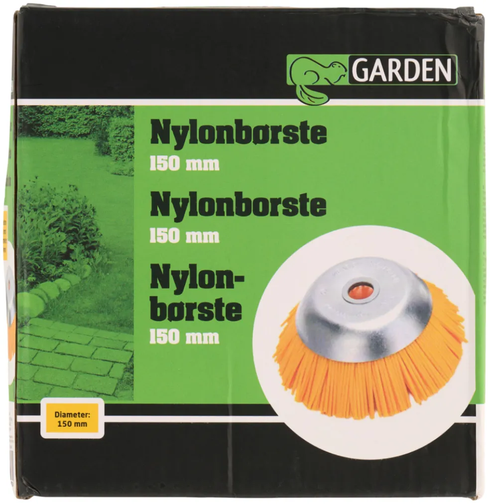 Nylonborste Ø15 cm Garden