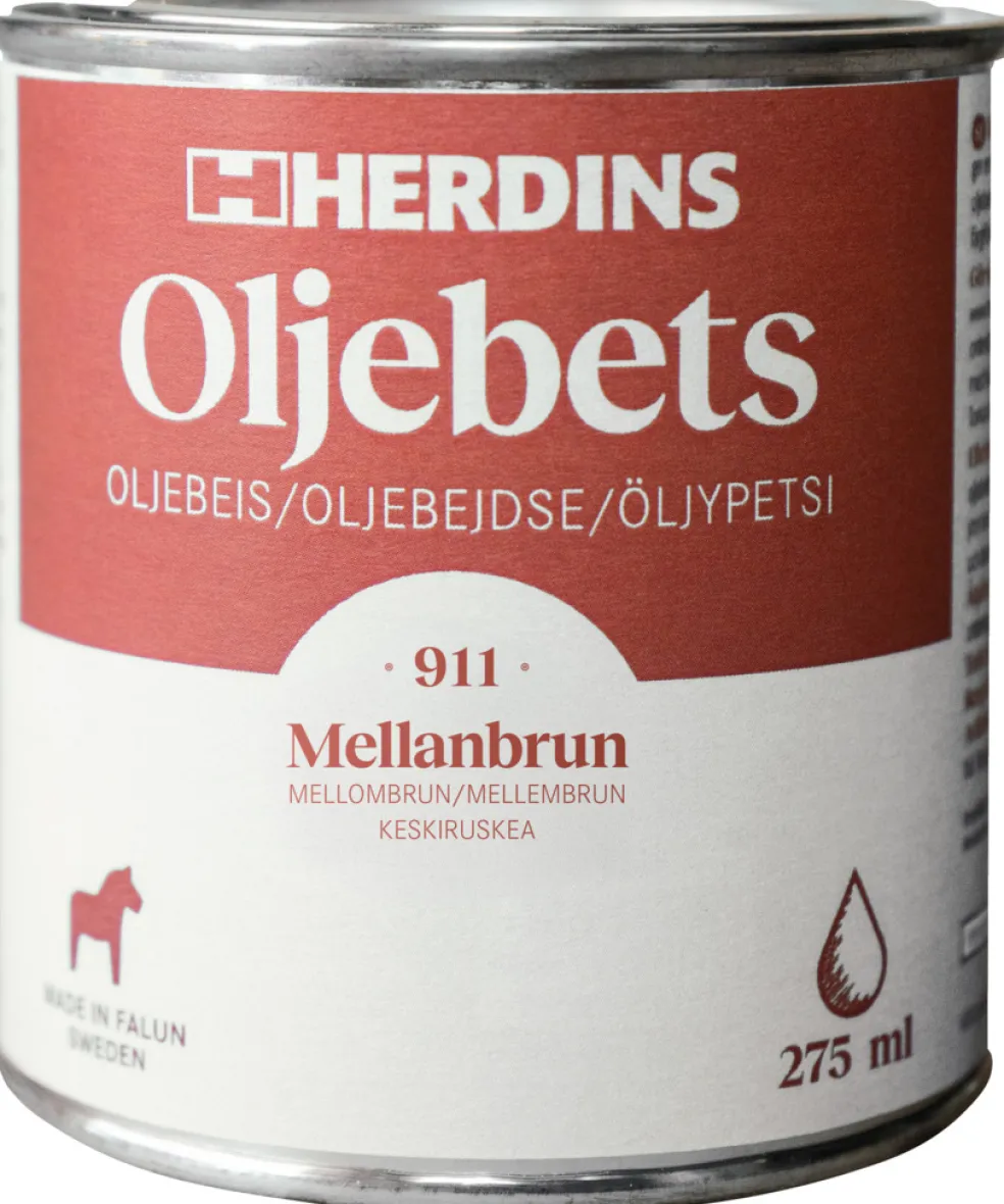 Oljebets Mellanbrun 275 ml Herdins