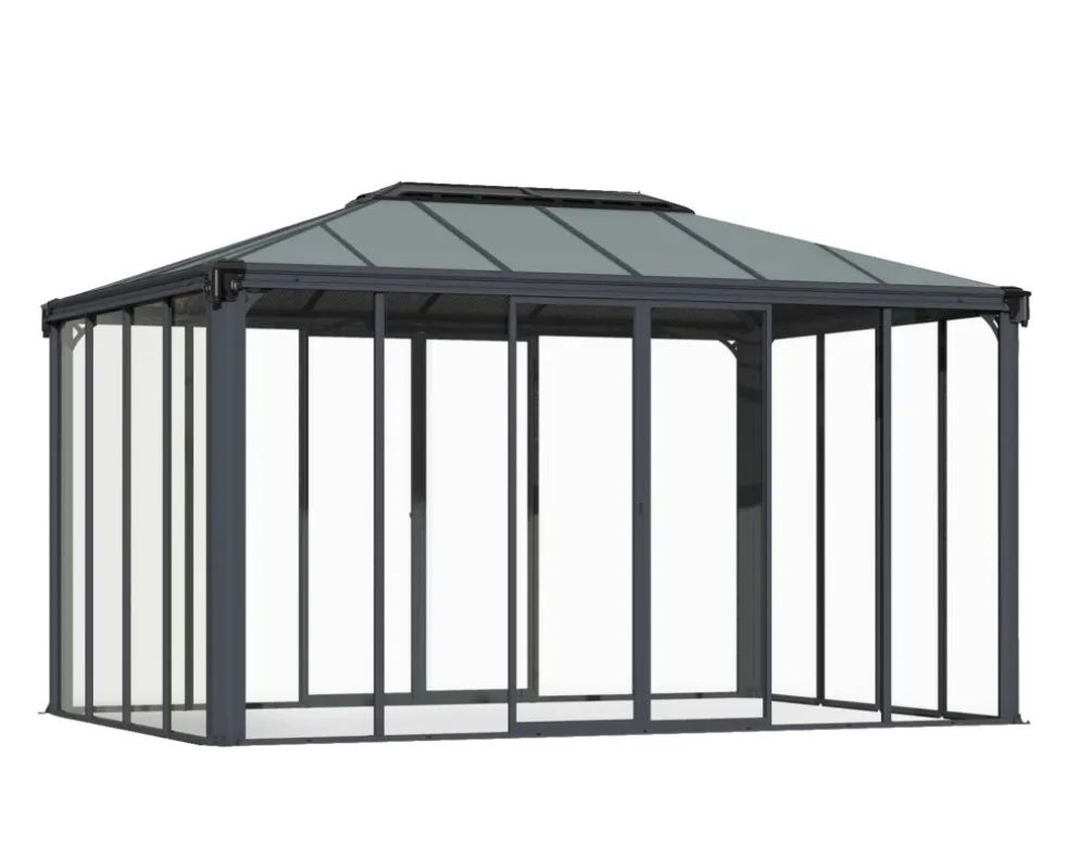 Orangeri Ledro Antracit 4,3 x 2,95 m 12,7 m² Canopia by Palram