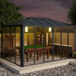 Orangeri Ledro Antracit 4,3 x 2,95 m 12,7 m² Canopia by Palram