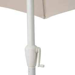 Parasoll m/vev & tilt Beige Ø3 m Sunlife