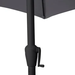 Parasoll m/vev & tilt Grå Ø3 m Sunlife