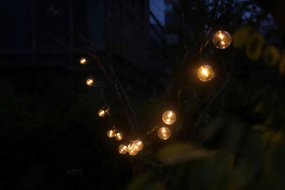 Partyslinga 20 LED Varmvit 5 m