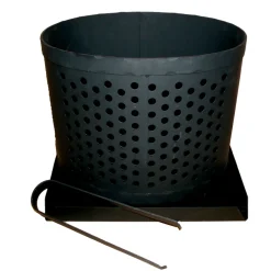 Pelletskorg Metall 26 x 21 x 21 cm
