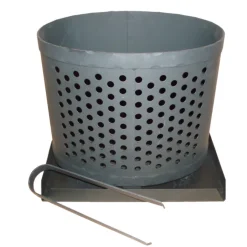 Pelletskorg Metall 26 x 21 x 21 cm