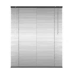 Persienn Alu Svart 80 x 130 cm