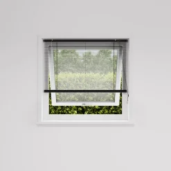 Persienn Alu Svart 120 x 130 cm