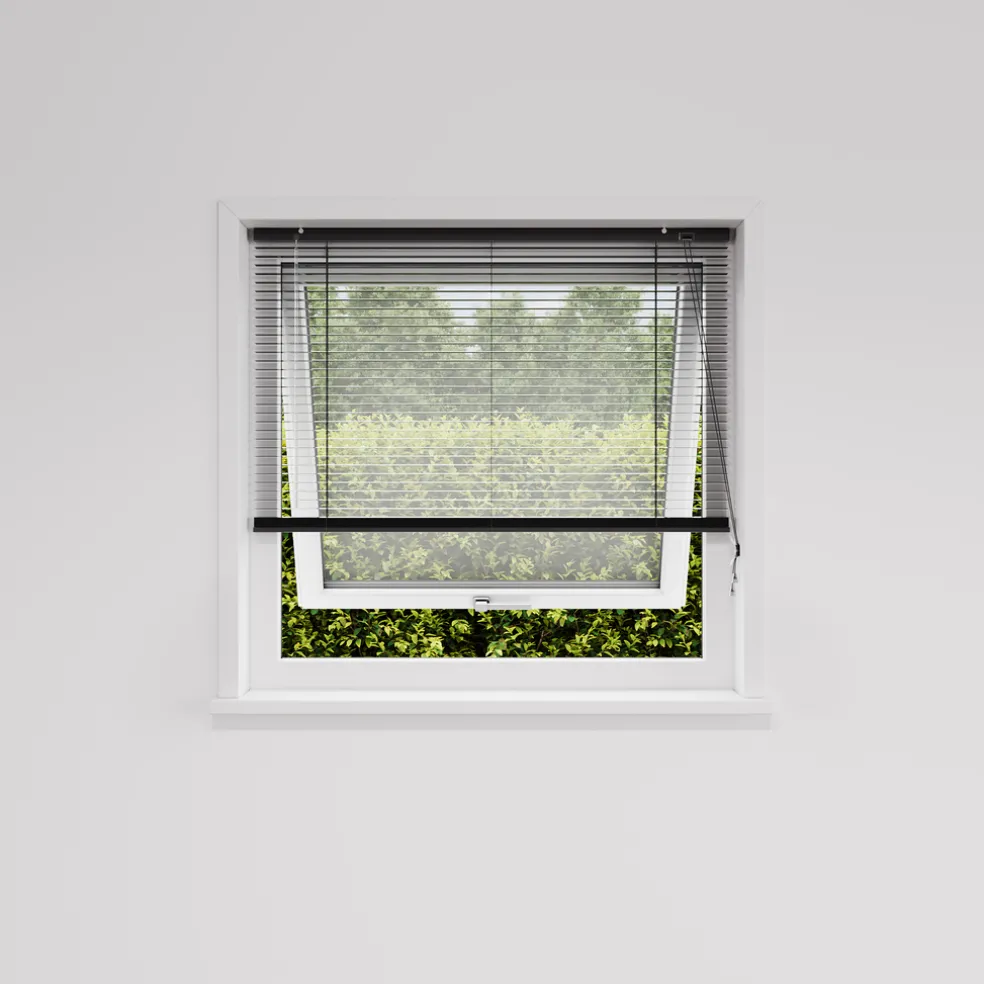 Persienn Alu Svart 90 x 130 cm