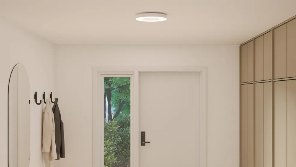 Plafond 22W 2000 lm Vit Plejd