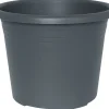 Plastkruka Cylindro Grå Ø20 cm Scan-Pot