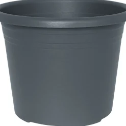 Plastkruka Cylindro Grå Ø25 cm Scan-Pot