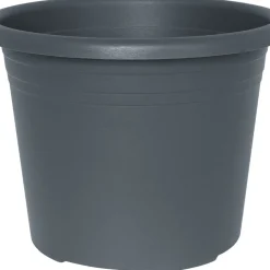 Plastkruka Cylindro Grå Ø40 cm Scan-Pot