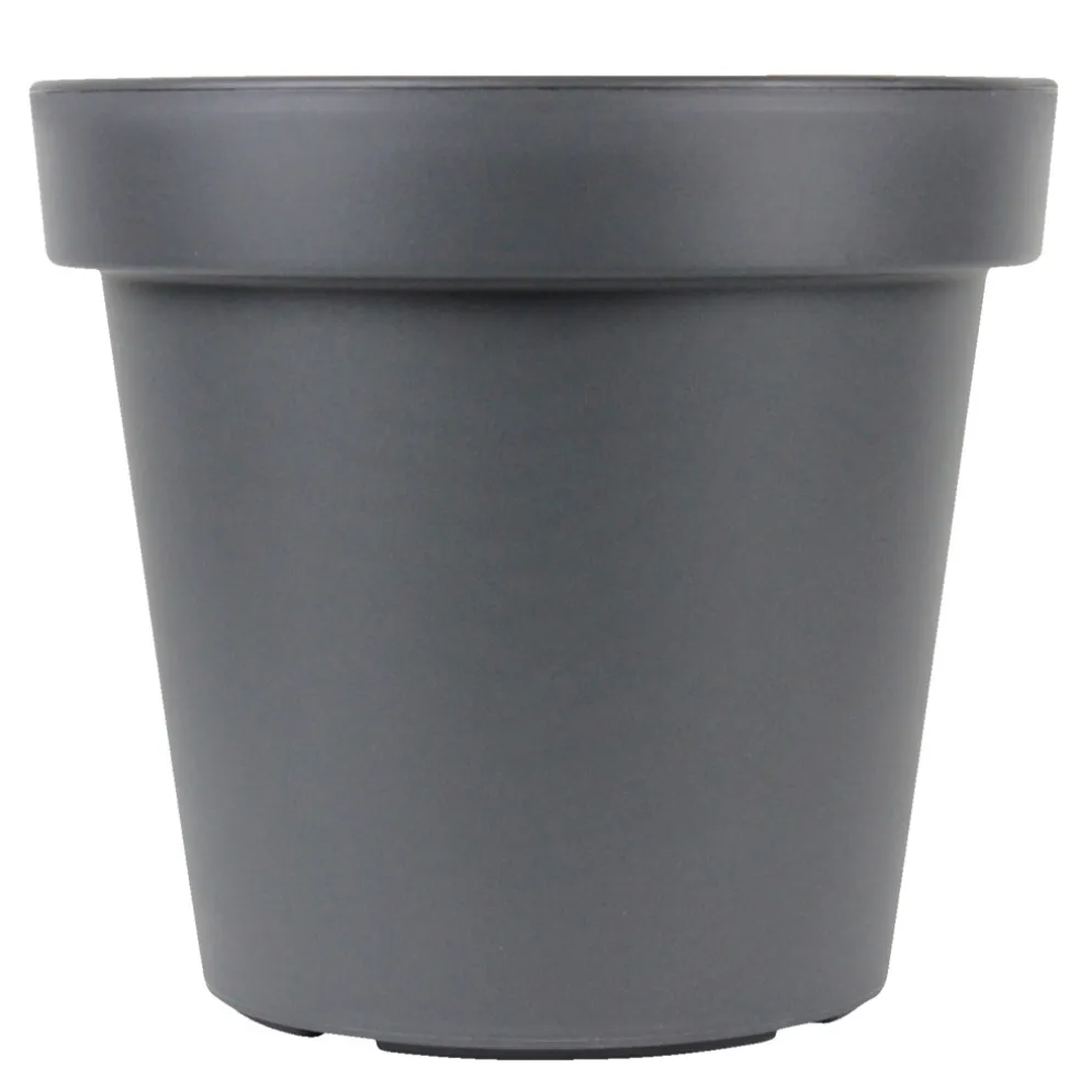 Plastkruka Svart m/kant Ø30 cm Scan-Pot