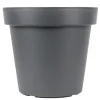 Plastkruka Svart m/kant Ø40 cm Scan-Pot