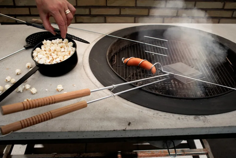 Popcornpanna Grill