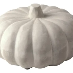 Prydnad Pumpa Cement Grå 14,5 cm Form Living
