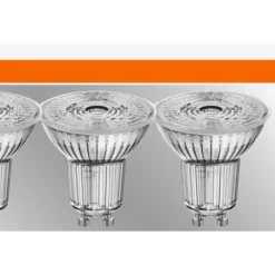 Reflektorlampa LED 4,3W GU10 3-pack Osram