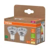 Reflektorlampa LED 2W GU10 2-pack Osram