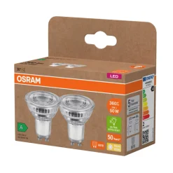 Reflektorlampa LED 2W GU10 2-pack Osram