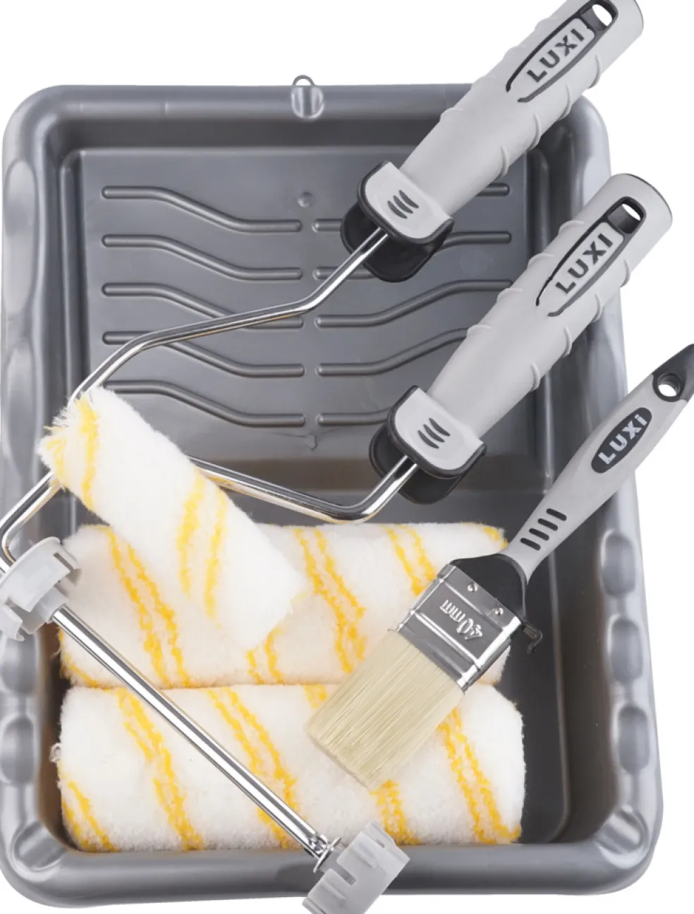 Roller- & penselset 7 delar Luxi
