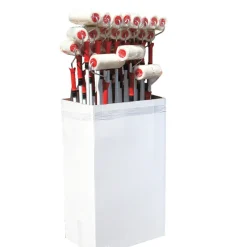 Rollerset 25 cm med teleskopskaft 200 cm