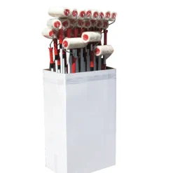 Rollerset 18 cm m/teleskopskaft 200 cm