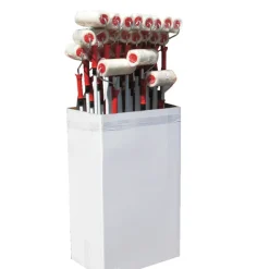 Rollerset 18 cm m/teleskopskaft 200 cm