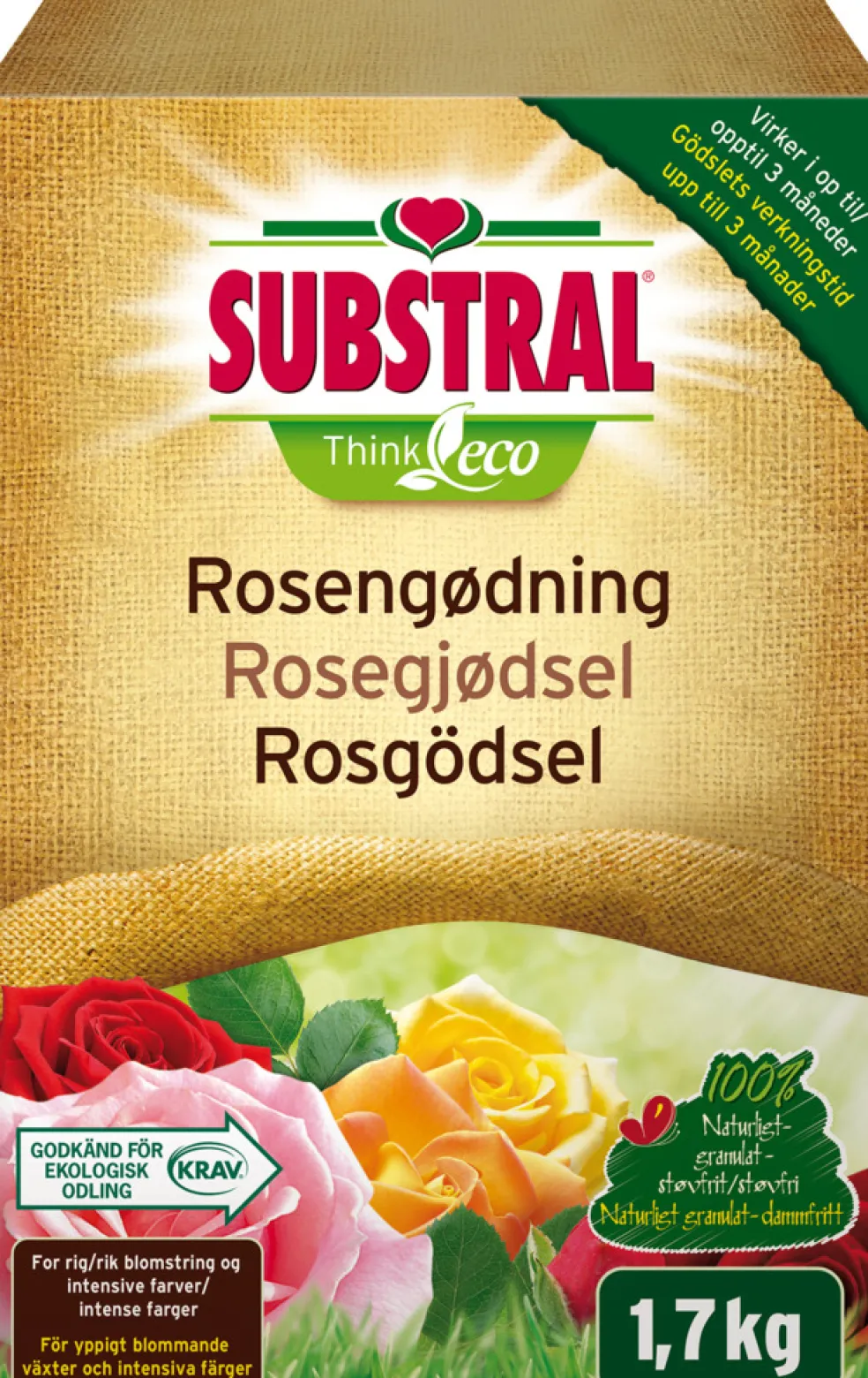 Rosgödsel 1,7 kg Substral