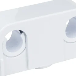 Rörklämma Vit Ø10-16 mm Dubbel 2-pack Faluplast