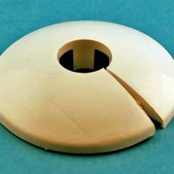 Rörtäckbricka 15 mm Vit 4-pack