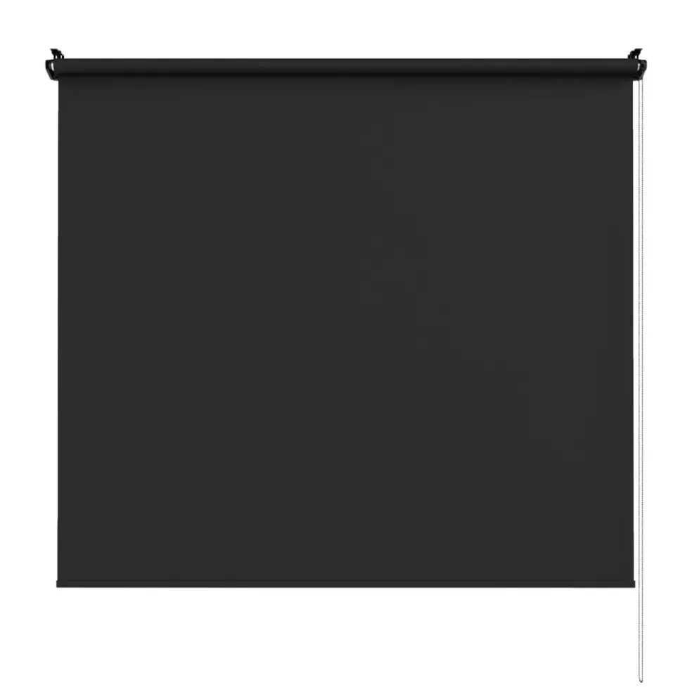 Rullgardin Ljusdämpande Svart 140 x 250 cm