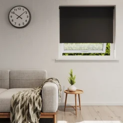 Rullgardin Ljusdämpande Svart 110 x 170 cm