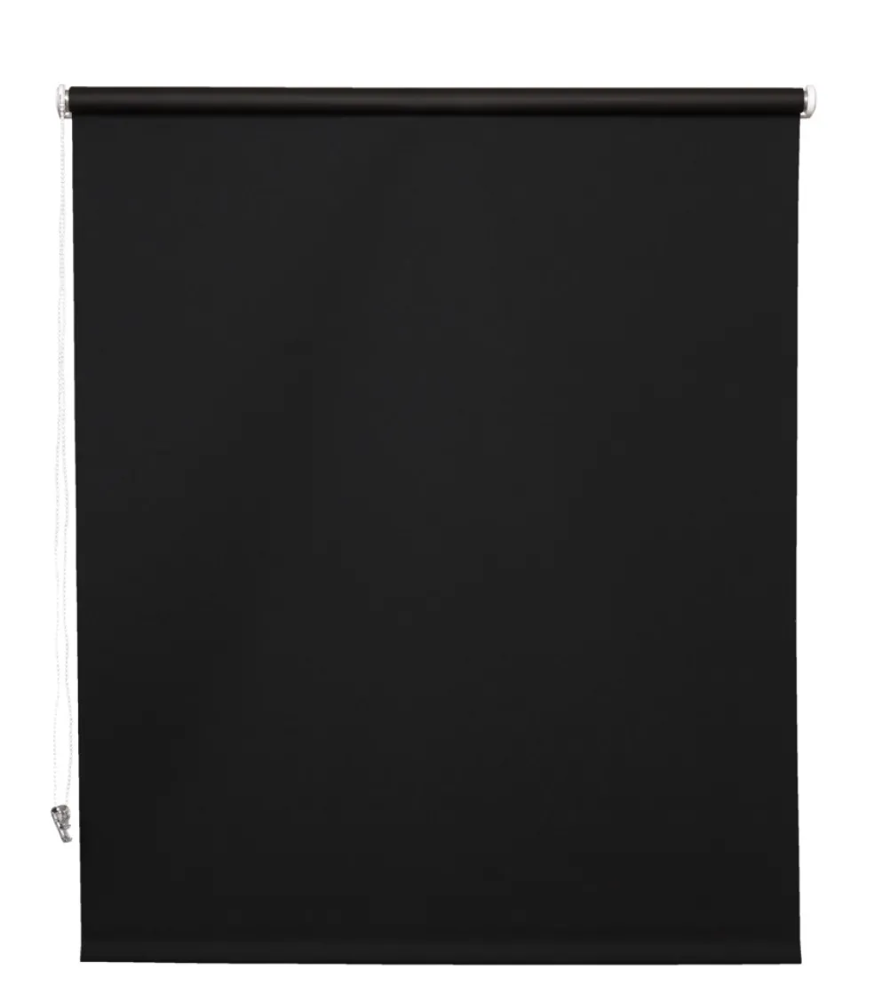 Rullgardin Mörkläggande Svart 100 x 175 cm