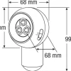 Sensorlampa Spylux Vit Ledvance