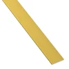 Skarvlist Alu Mässing 15 x 2 mm - 1 m