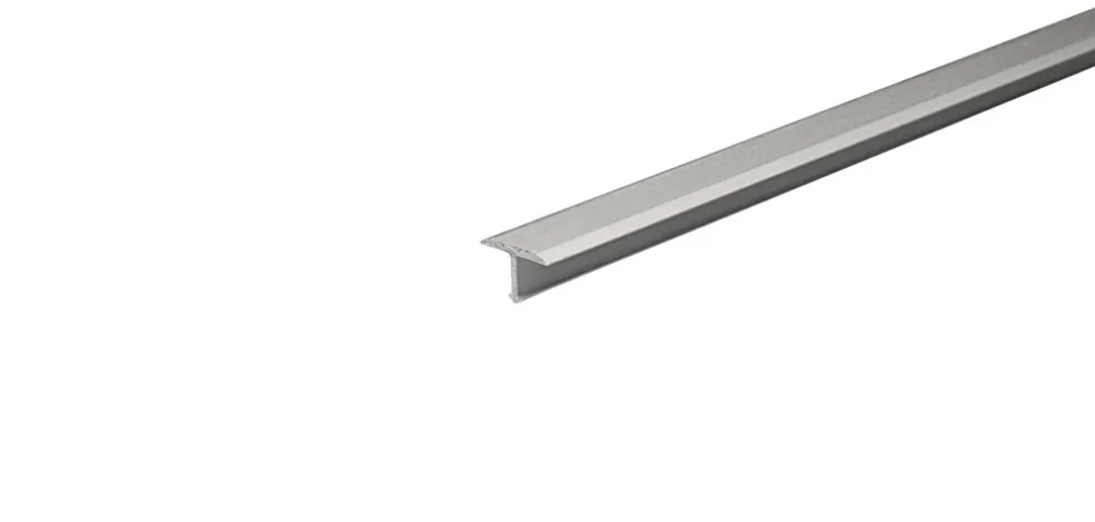 Skarvlist T-profil Alu 9 x 14 mm - 0,9 m