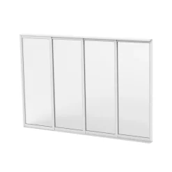 Skjutdörr 4-delad Isolerglas - 3225 x 1990 mm