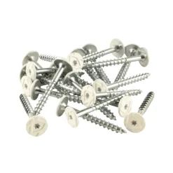 Skruv t/träbetong 5 x 45 mm Vit 250-pack Fibrotech