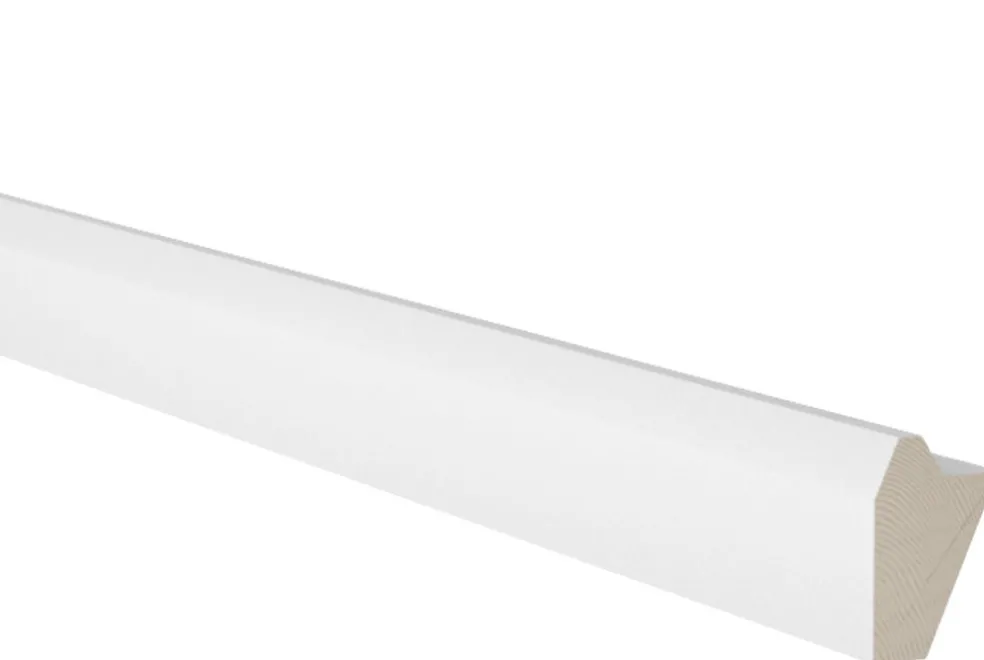 Skugglist Furu Vit 21 x 33 mm - 3,6 m