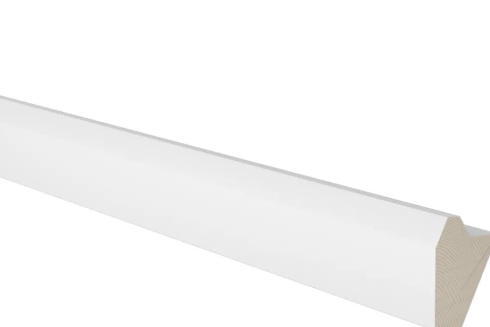 Skugglist Furu Vit 21 x 33 mm - 3,6 m EHL Prolist