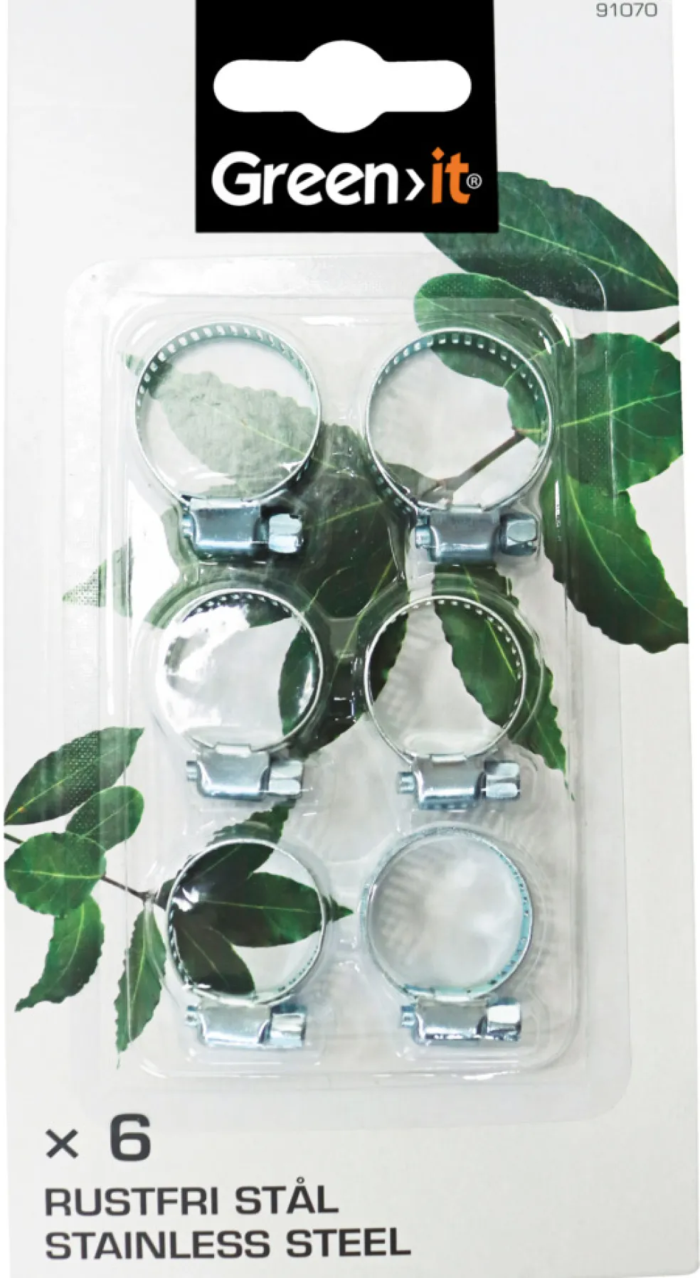 Slangklämmor 6-pack