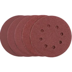 Slippapper K60-180 Ø125 mm 5-pack Stanley