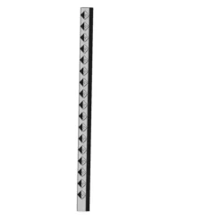 Slutstolpe Broken Galvad 1450 mm Steel Design