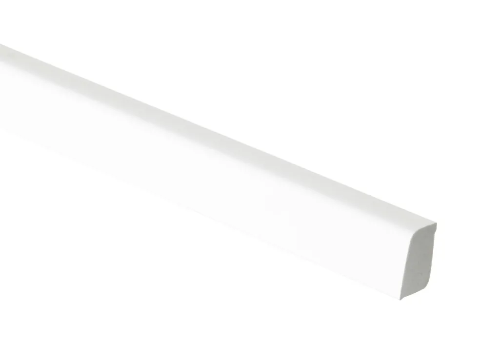 Smyglist PVC Vit 22 x 15 mm - 2,5 m Primo