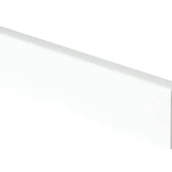 Sockel PVC Vit 57 x 12 mm - 3 m Hornbaek