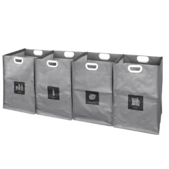 Sorteringspåsar Papp/Glas/Pant/Plast 4-pack