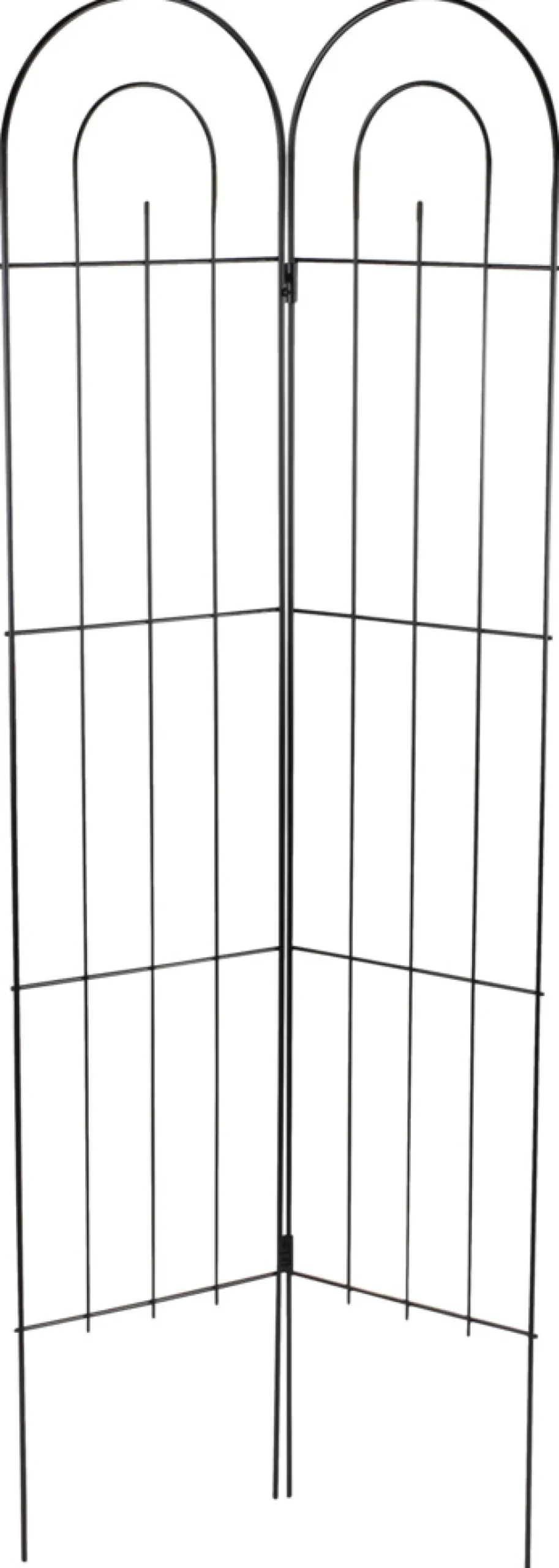 Spaljé Hopfällbar Svart 150 cm