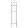 Spaljé Metall Svart 120 cm