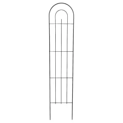 Spaljé Metall Svart 120 cm