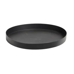 Spegelfat Svart Ø57 x 6 cm